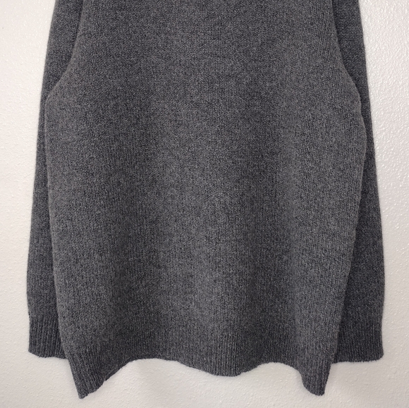 NWT L.L. Bean Men's Gray Knit Charcoal Pullover Long Sleeve Sweater Sz XXL Tall - Picture 4 of 13